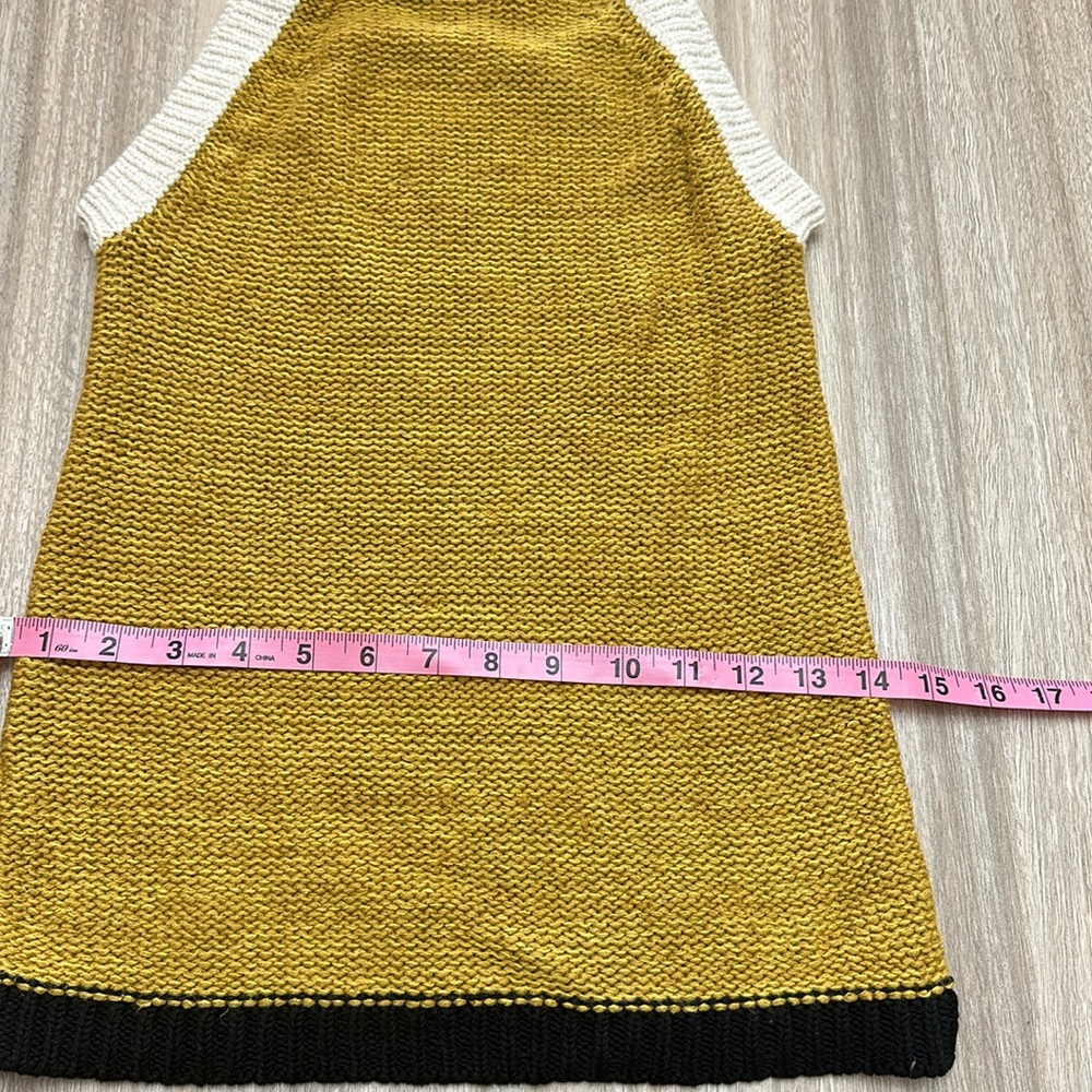 Moth By Anthropology Color Block Sweater Tank Siz… - image 5